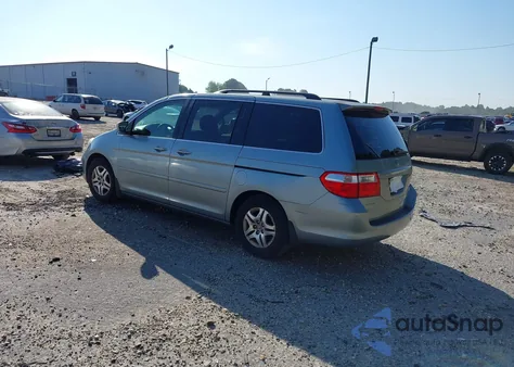 2005 Honda Odyssey Ex-L из США, поврежденный, VIN 5FNRL38765B095027